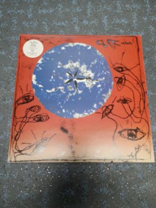 The Cure Wish Vinyl Double Album.  Rare Lp 513 261 - 1