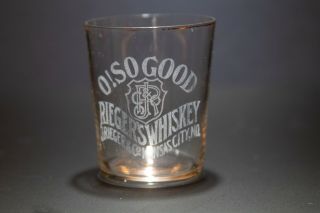 Pre Pro Prohibition Shot Glass Rieger 