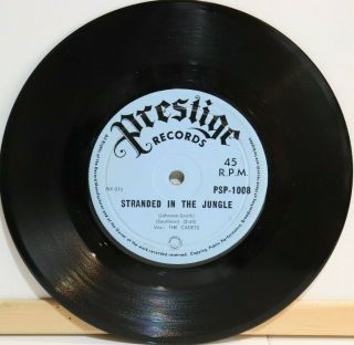 The Cadets " Stranded In The Jungle/i Want You " Very Rare Oz 1956 On Prestige (ex -)