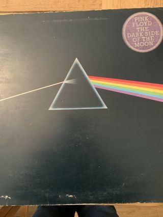 Pink Floyd Dark Side Of The Moon Solid Blue Triangle A 2 B2