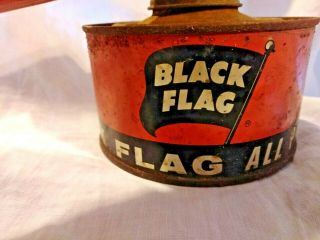 Vintage BLACK FLAG Sprayer Insecticide Disinfectants etc Poison 2