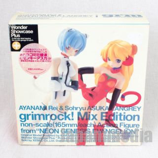Evangelion Rei Ayanami Asuka Langrey Cat Ear Figure Grimrock JAPAN ANIME MANGA 2