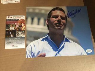 Eric Swalwell Autographed Signed 8x10 Photo W/ Jsa 2020 President Rare