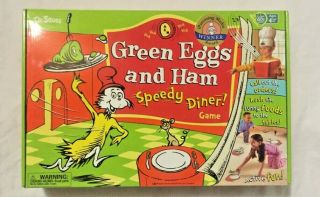 Green Eggs And Ham Speedy Dinner Game Nib