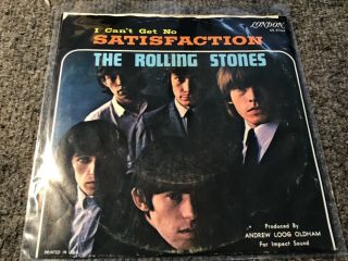 The Rolling Stones 45rpm Satisfaction Single