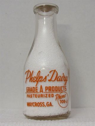 Trpq Milk Bottle Phelps Phelps 