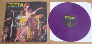 Led Zeppelin Vinyl Lp Purple Wax Does Anyone Remember Hamptone ? 9/9/1971