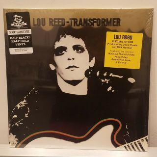 Newbury Lou Reed Transformer Black/gold Split Vinyl Lp Ltd Ed 964/1200