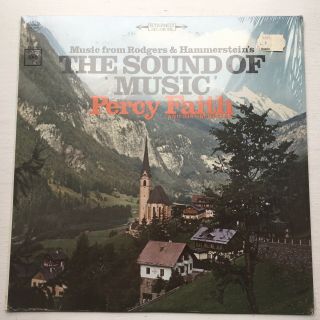 The Sound Of Music - By Percy Faith And His Orchestra Rare Nm - Lp W/ Shrink