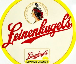 Leinenkugel ' s Summer Shandy 24 Inch Round (diameter) Metal Sign - 2