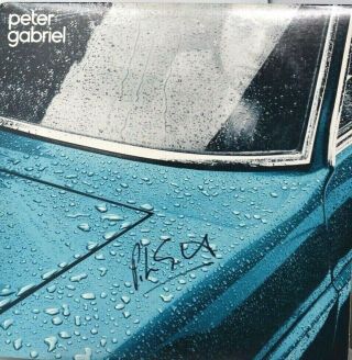 Peter Gabriel Signed Album Cover & Vinyl Record Peter Gabriel - Jsa