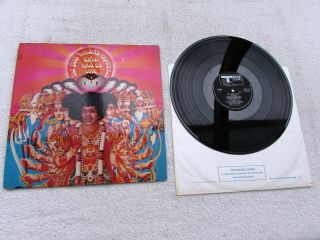 Jimi Hendrix Lp Axis Bold As Love Orig Uk Track 1967 Stereo 1st Pressing