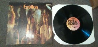 Epsilon - Same Title - Very Rare German Bellaphon 12 " Vinyl Lp Gf Sleeve