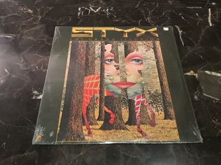 & - Styx The Grand Illusion Lp 1977 A&m Records Sp - 4637 Vintage