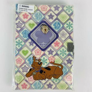 Vintage Scooby Doo Diary With Key