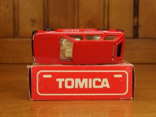 TOMY Tomica 34 NISSAN BLUEBIRD WAGON,  Made in Japan vintage pocket car Rare 4
