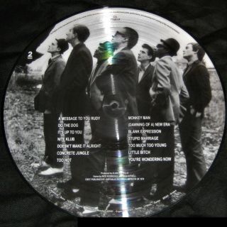 THE SPECIALS S/T First Album LP Picture Disc Vinyl Rare UK 2 Tone Two Ska Mod 14 2