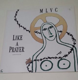 Madonna Like Prayer Mlvc 12 Remix Maxi Vinyl Lp Rare No Promo Poster Madame X Cd