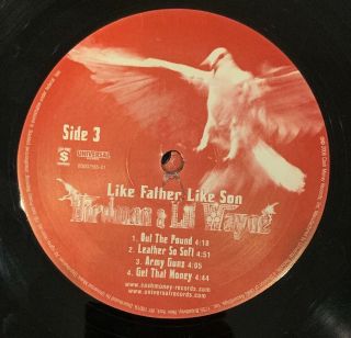 Birdman & Lil Wayne - Like Father,  Like Son 2xLP - Cash Money Records 5