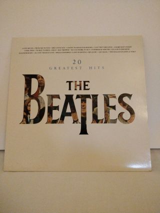 The Beatles 20 Greatest Hits Vinyl Lp Record Parlophone 1982 Pctc 260 Mccartney