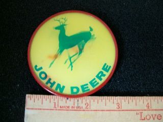 Vintage John Deere 4 Legged Flicker Flasher Pin Badge