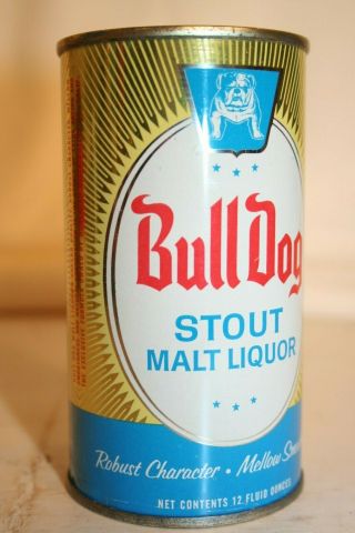 Bull Dog Stout ML 12 oz flat top - Grace Bros Brewing Co. ,  Santa Rosa,  California 3