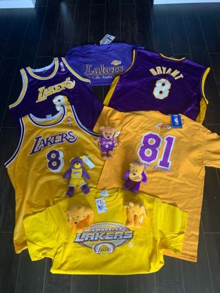 Kobe Bryant Lakers Jersey,  Shirts And Beanie Bears