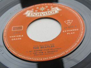 THE BEATLES 1964 U.  K.  / GERMANY MY BONNIE EP PLUS 6