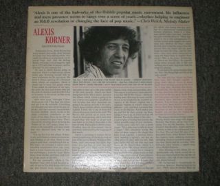 Alexis Korner Get Off My Cloud Rare 1975 Blues Peter Frampton Keith Richards