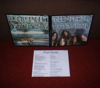 Deep Purple Machine Head Lp 1972 Purple 1st Press 1u/1u 1g/1g Stampers