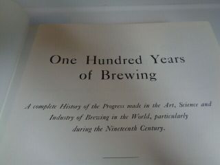 One Hundred years of Brewing Book - ARNO PRESS - York - 1974 - Hardcover 5