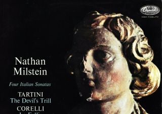 P 8481 - Milstein Four Italian Sonatas - Tartini Etc.  French Rainbow - Nm,