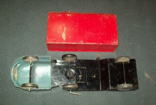 Vintage Wyandotte Toys Pressed Steel Dump Truck Blue Red Black 8