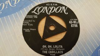 THE CADILLACS Peek - A - Boo UK 1961 LONDON HLJ 8786 VG, 2