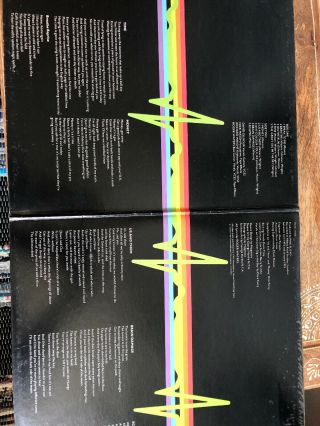 1973 Dark Side Of The Moon Pink Floyd Vinyl LP Gramophone Company 5