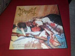 Mayhem - The Dawn Of The Black Hearts Lp Vinyl Darkthrone Morbid