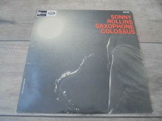 Sonny Rollins - Saxophone Colossus 1964 Uk Lp Stateside