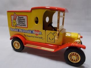Matchbox Models Of Yesteryear Ych01 1912 Model T Van Ronald Mcdonald Issue 1