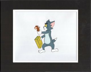 Tom And Jerry Production Animation Cel And Drawing Filmation 1980 - 82 T8