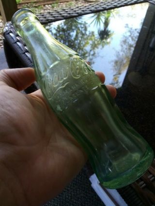 Vintage Port Huron Mi Coke Bottle 6 Oz Embossed Coca Cola Old Full Soda Pop