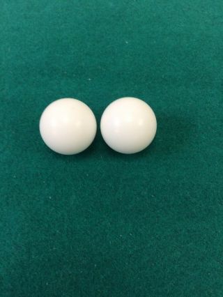 7/8 Inch 2 Roulette Balls For Casino Style Roulette Wheel