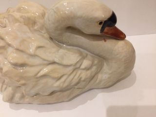 Ceramic Swan Old 5