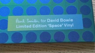 DAVID BOWIE for Paul Smith Vinyl LP Space Oddity Shrink SS UK POST 2