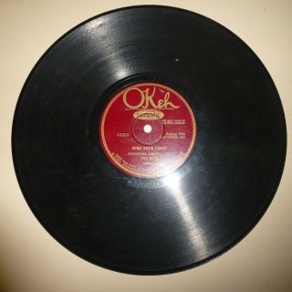 Prewar Country 78 Rpm Record - Herschel Brown And His Boys - Okeh 45250