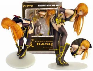 Dead Or Alive Kasumi C2 Black Ver.  (1/6 Scale Painted Pvc)