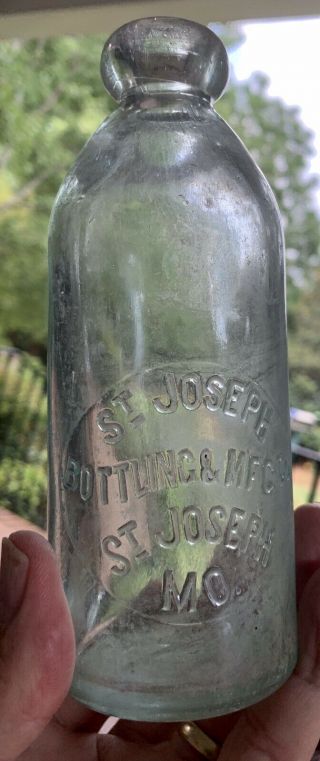 St.  Joseph Bottling & Manufacturing Co. ,  St.  Joseph,  Missouri,  Hutchinson Bottle