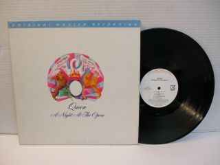 B17: Queen " A Night At The Opera " Mfsl 1 - 067 Audiophile Mt - /vg,