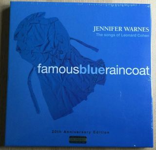 Rare Audiophile Lp Box Jennifer Warnes Famous Blue Raincoat Leonard Cohen