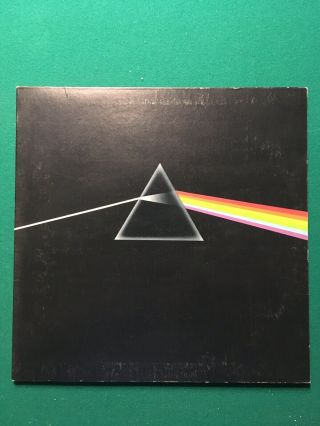 Pink Floyd Dark Side Of The Moon Vinyl Lp With Posters Dated 1973