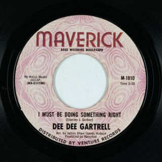 Funk 45 - Dee Dee Gartrell - I Must Be Doing Something Right - Maverick - Mp3